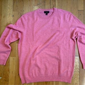 Club Room Women’s Crewneck Sweater in Coral Pink